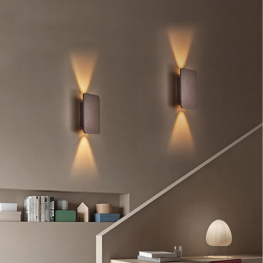 Rectangular Metal LED Indoor Wall Lamp Kalsten