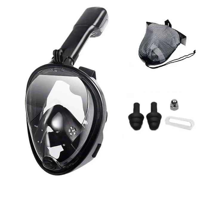 Kalsten | Oceavue Snorkel Mask | 180° Full Face | Anti-Fog & Leak Proof | For Kids & Adults