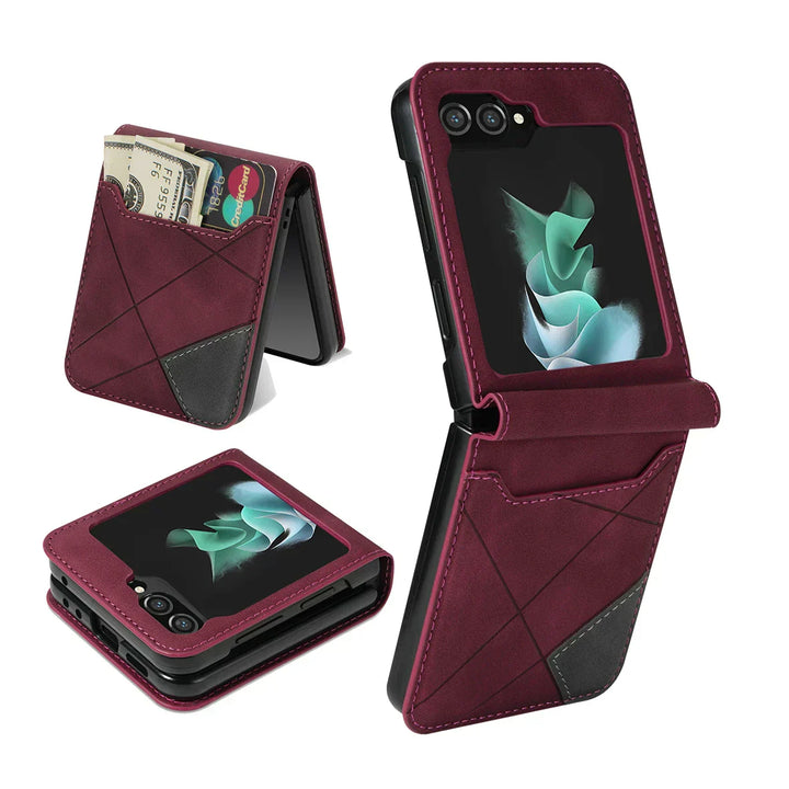 Kalsten | Leather Wallet Case for Samsung Galaxy Z Flip Series