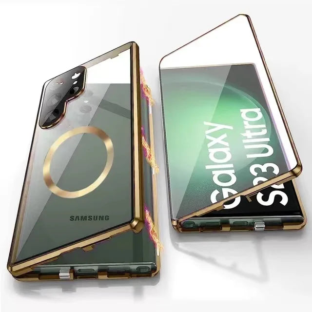 Kalsten | Metal Aluminum Alloy 360 Case with Safety Closure for Samsung Galaxy S24-S23 Series