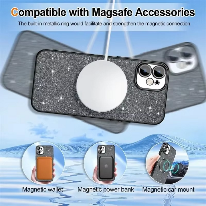Kalsten | Sparkling Electroplate Case with MagSafe for iPhone