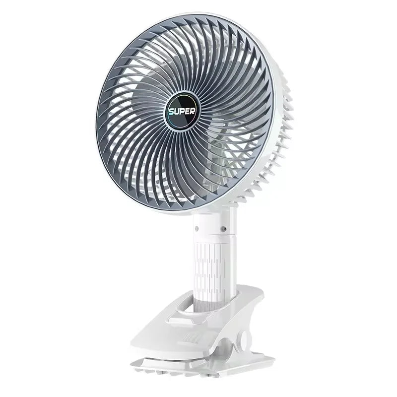 Clip-on Portable Compact USB Rechargeable Cooling Fan | Kalsten