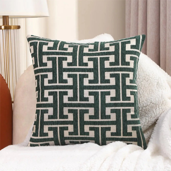 Serenité Luxe Cushion Cover - Striped Cushion Cover for a Warm Home Kalsten