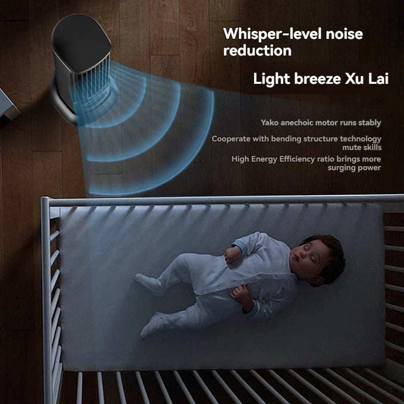 Noxord | Towerless Ultra Cool Air Conditioning Desktop Fan