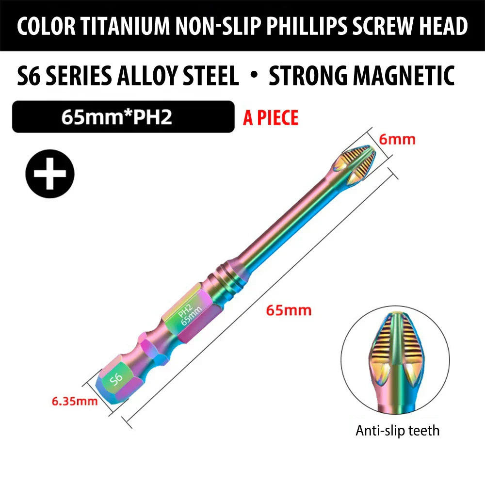 Kalsten | Magnetic Titanium Impact Anti-Slip Screw Head