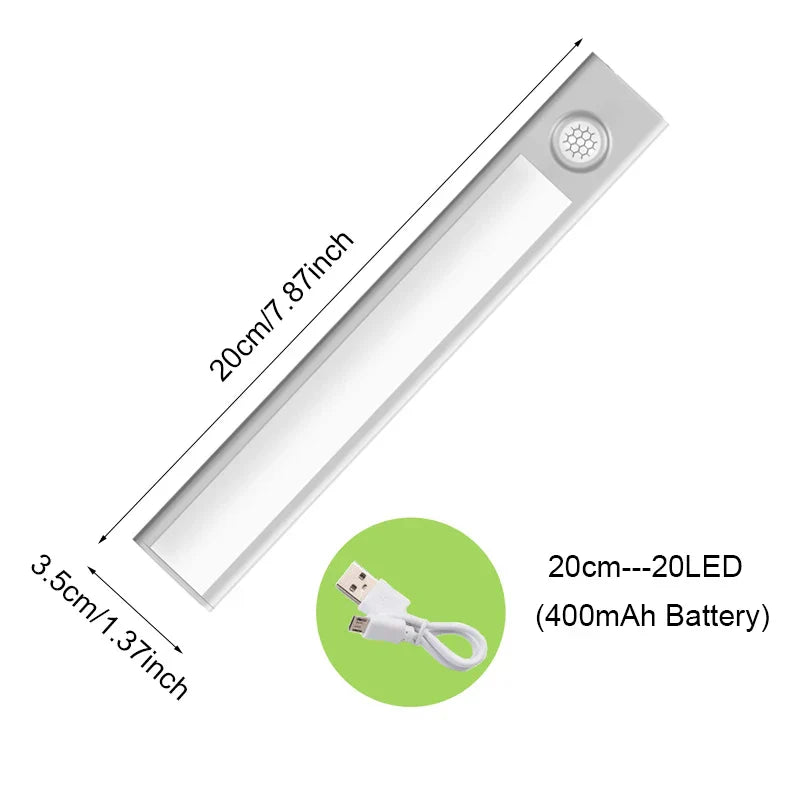 USB Motion Sensor Lamp – Rechargeable & Wireless
