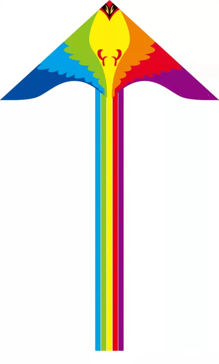 Kalsten | Colorful Long Tail Outdoor Rainbow Kite