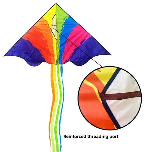 Kalsten | Colorful Long Tail Outdoor Rainbow Kite
