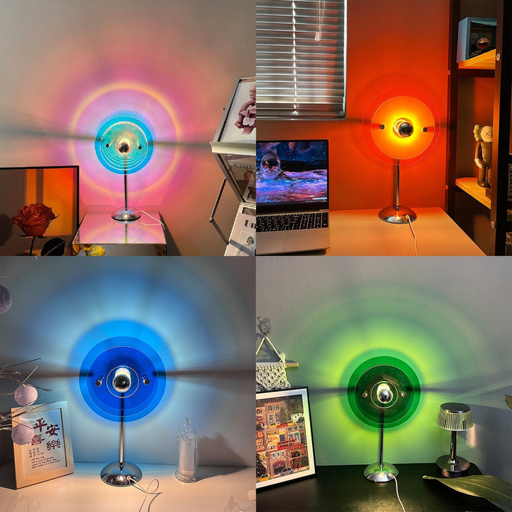 Sunset Atmosphere Rainbow Table Lamp | Noxord