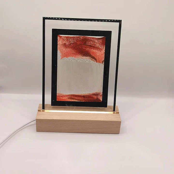 Sand Art LED Quicksand Artistic Table Lamp | Kalsten