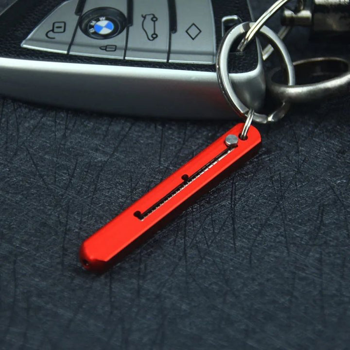 Compact Titanium Outdoor Defense Tool Keychain | Kalsten