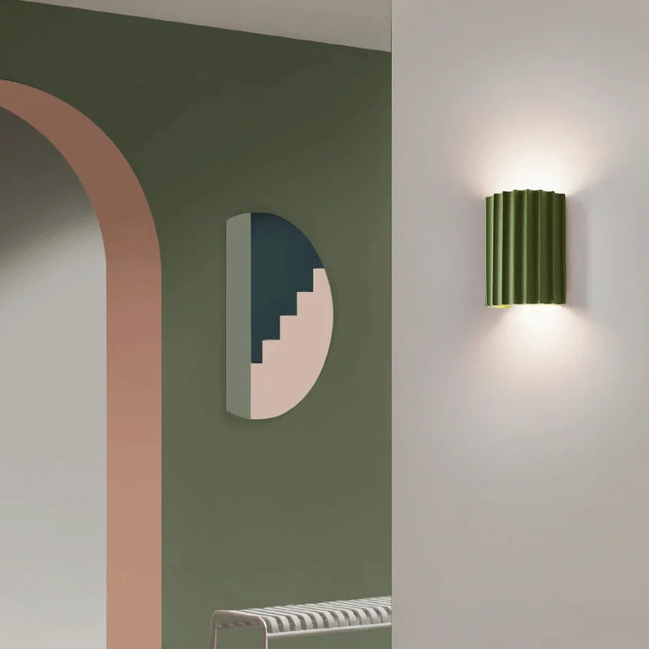 Modern Resin Indoor LED Wall Lamp Kalsten
