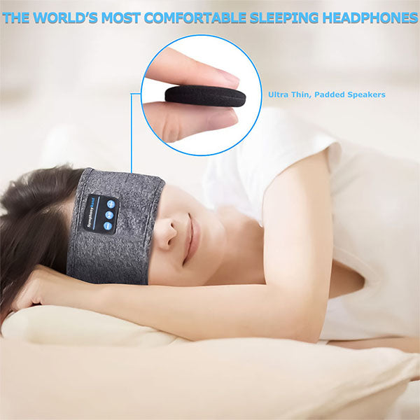 SymphonyBand Sleep Band with Wireless Headphones – Comfortable Sleeping & Relaxing | Kalsten