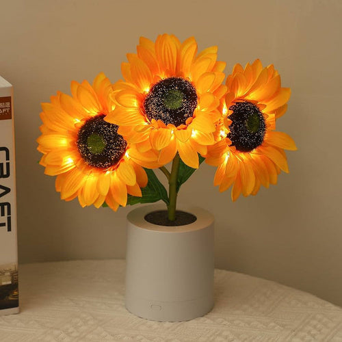 Sunflower LED Table Lamp – Decorative Light