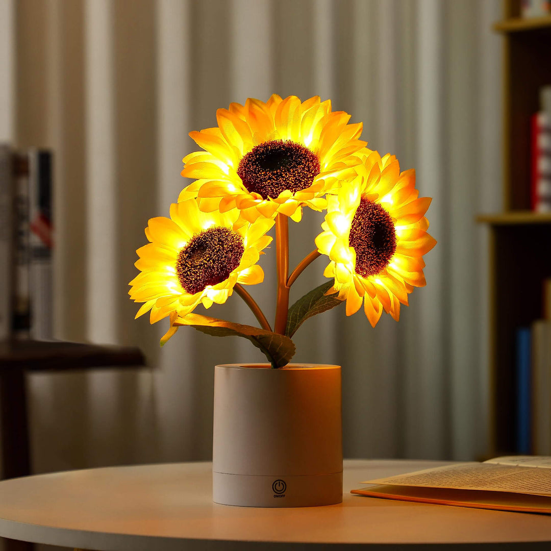 Sunflower LED Table Lamp – Decorative Light