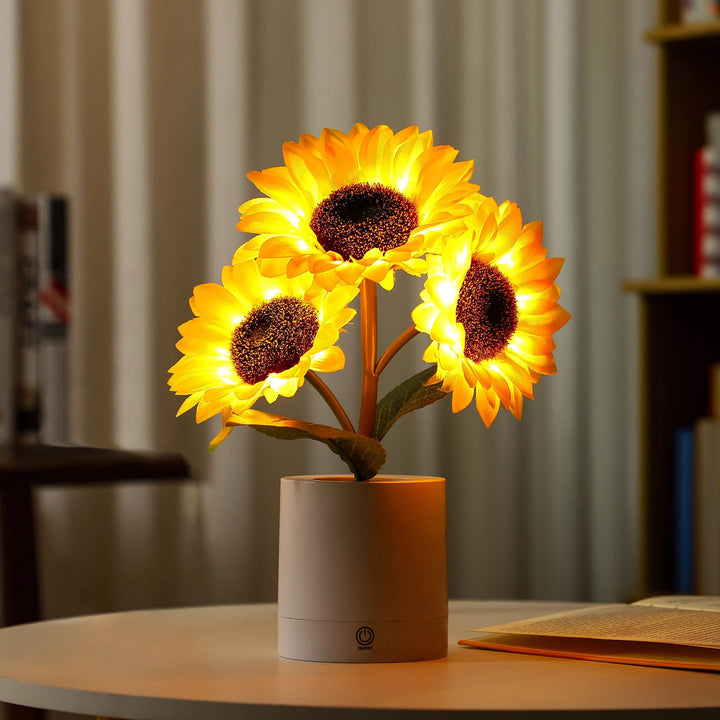 Sunflower LED Table Lamp – Decorative Light