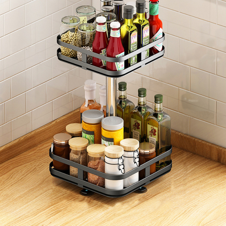 360° Rotatable Multifunctional Storage Rack Noxord