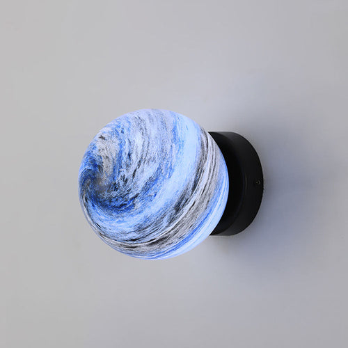 Modern Glass Globe Ceiling Light Noxord