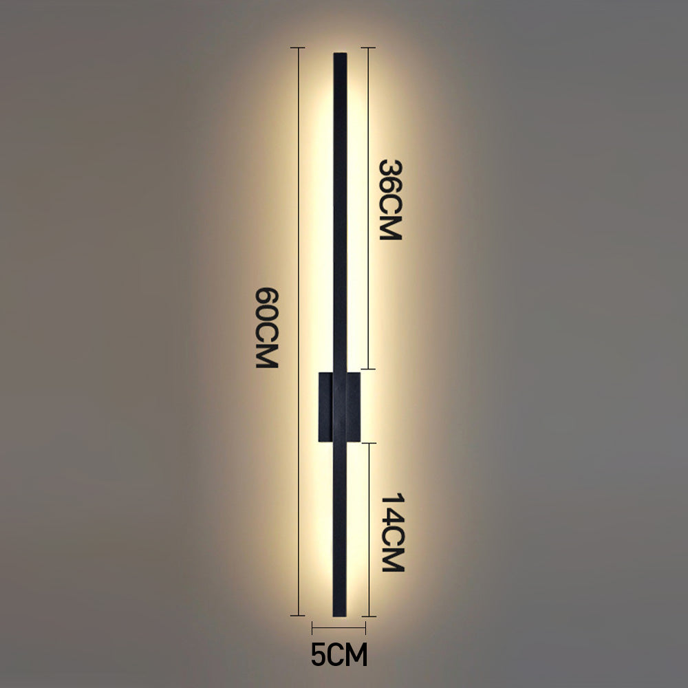 Industrial Long LED Iron Wall Lamp Noxord