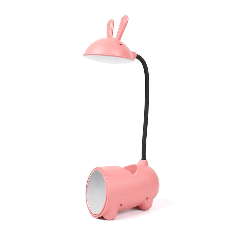 LumoBun Table Lamp – Cute LED Desk Lamp with Pen Holder and USB Connection | Kalsten