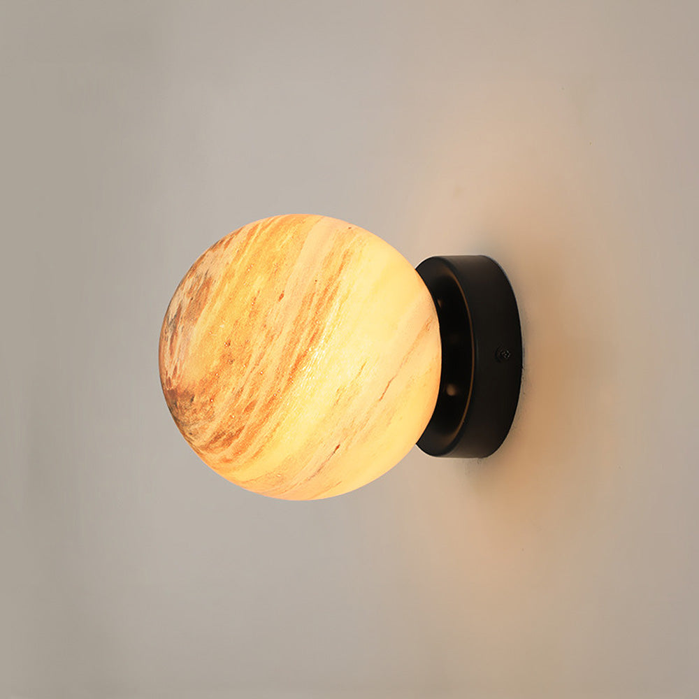 Modern Glass Globe Ceiling Light Noxord