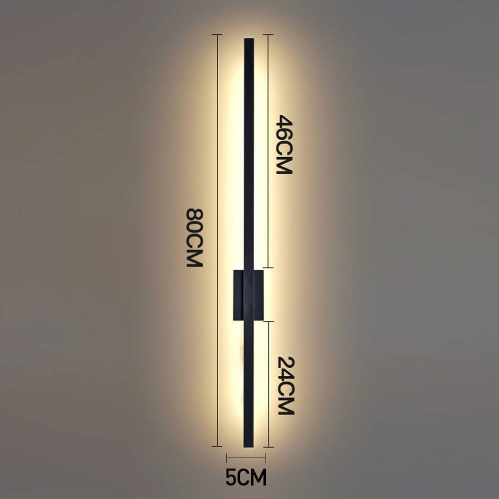 Industrial Long LED Iron Wall Lamp Noxord