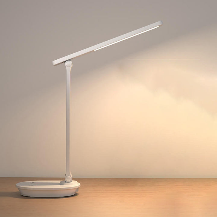Modern Double Folding Eye Care Wireless Rechargeable LED Desk Lamp | Kalsten