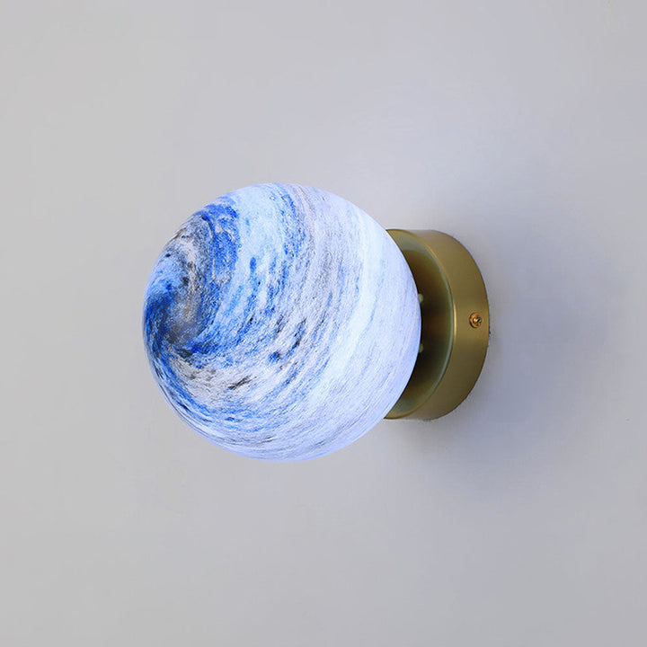 Modern Glass Globe Ceiling Light Noxord