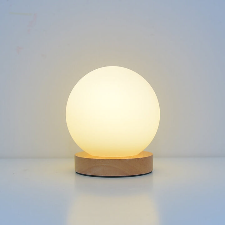 LumoAura USB LED Table Lamp | Rechargeable | Warm Light | Minimalist Design for Home | Kalsten