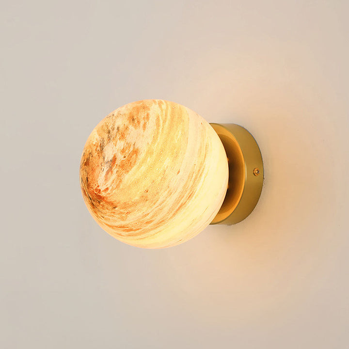 Modern Glass Globe Ceiling Light Noxord