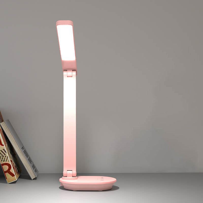 Modern Double Folding Eye Care Wireless Rechargeable LED Desk Lamp | Kalsten