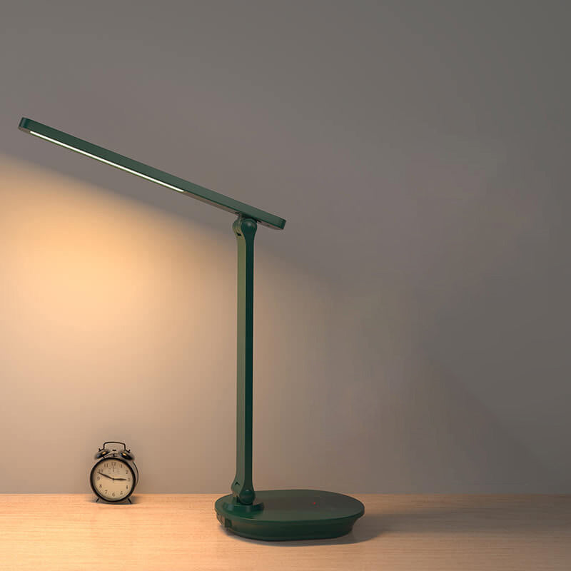 Modern Double Folding Eye Care Wireless Rechargeable LED Desk Lamp | Kalsten