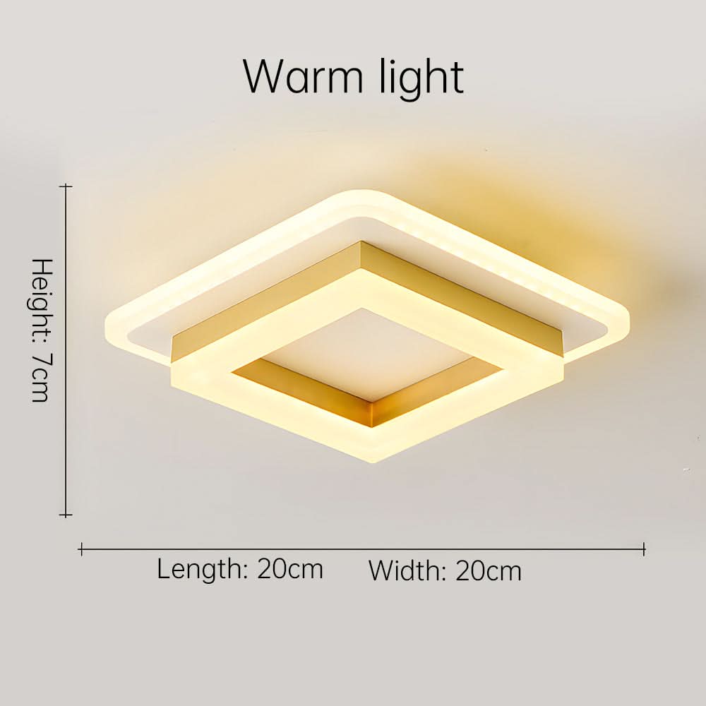 Kalsten | Square LED Ceiling Light for Modern Interiors