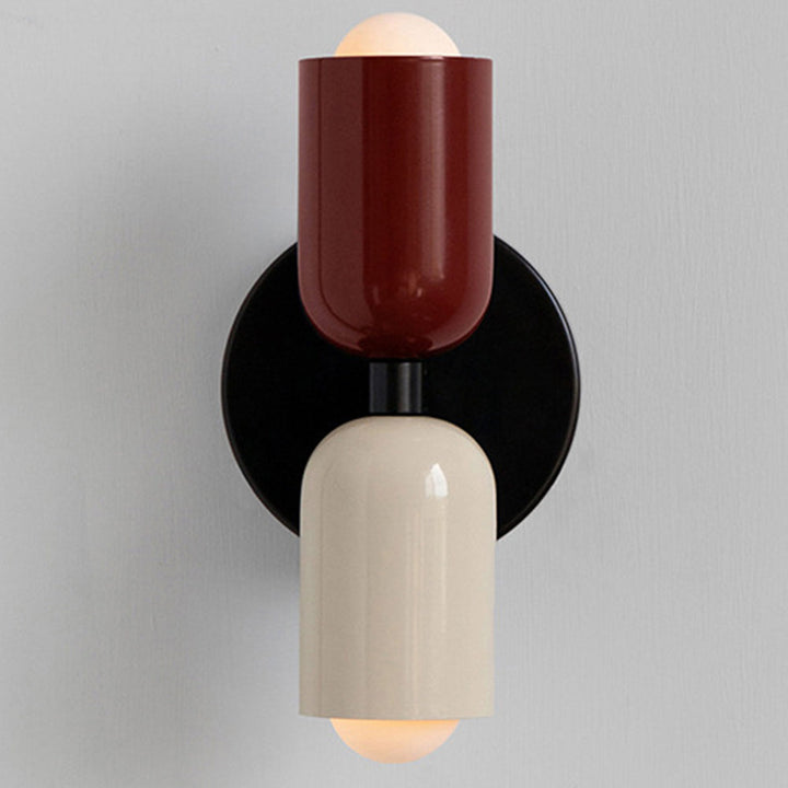Modern Double Glass Wall Lamp Kalsten