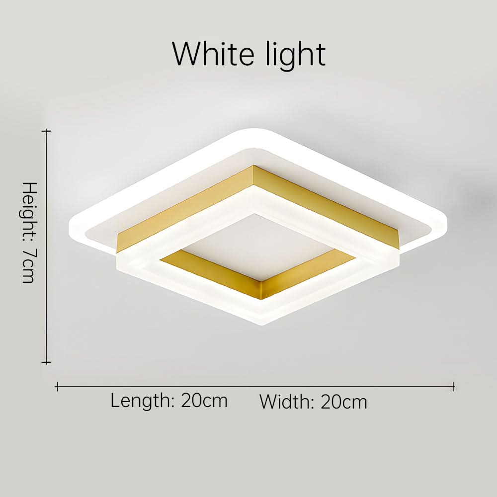 Kalsten | Square LED Ceiling Light for Modern Interiors