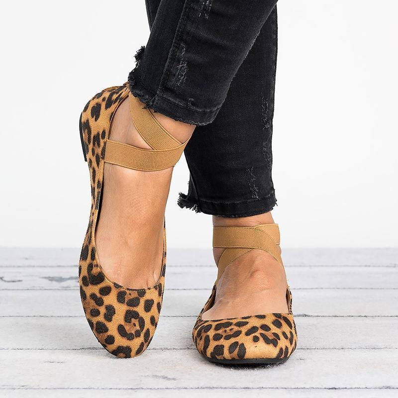 Kalsten | Women Pu Nubuck Flat Casual Ballerina Shoes