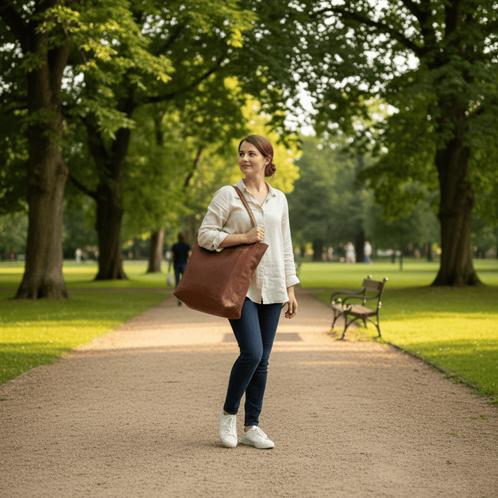 Kalsten | Durable Shoulder Bag Made of Soft Genuine Leather
