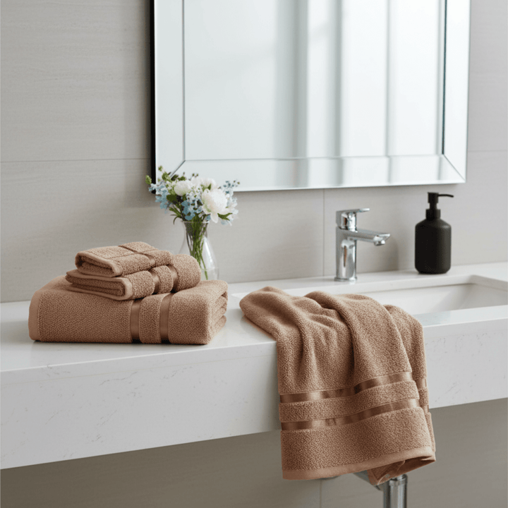 Kalsten | Elenora Casa Towels | Soft, Light & Highly Absorbent | Premium Cotton | Elegant Hand & Face Towels for Stylish Care