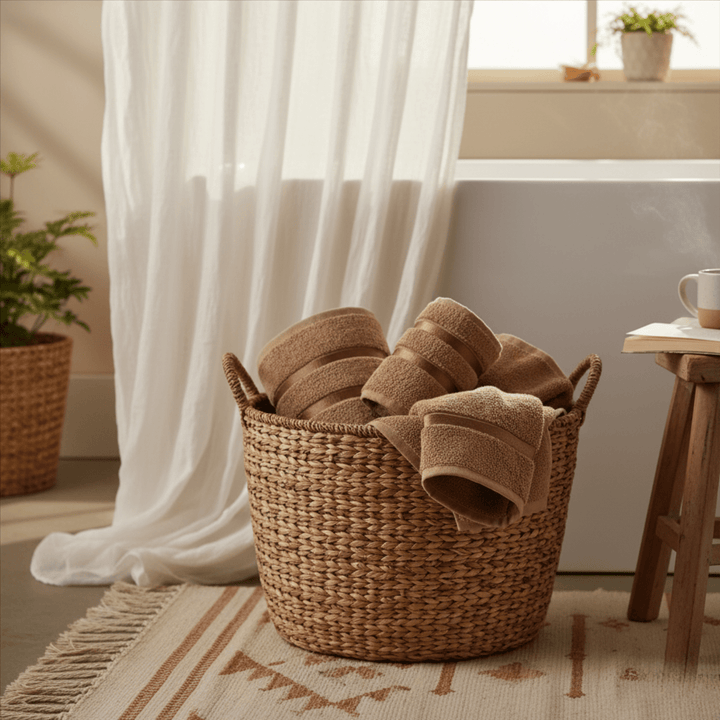 Kalsten | Elenora Casa Towels | Soft, Light & Highly Absorbent | Premium Cotton | Elegant Hand & Face Towels for Stylish Care