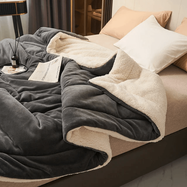 Kalsten | Soft Flannel Fleece Blanket for Warmth & Style