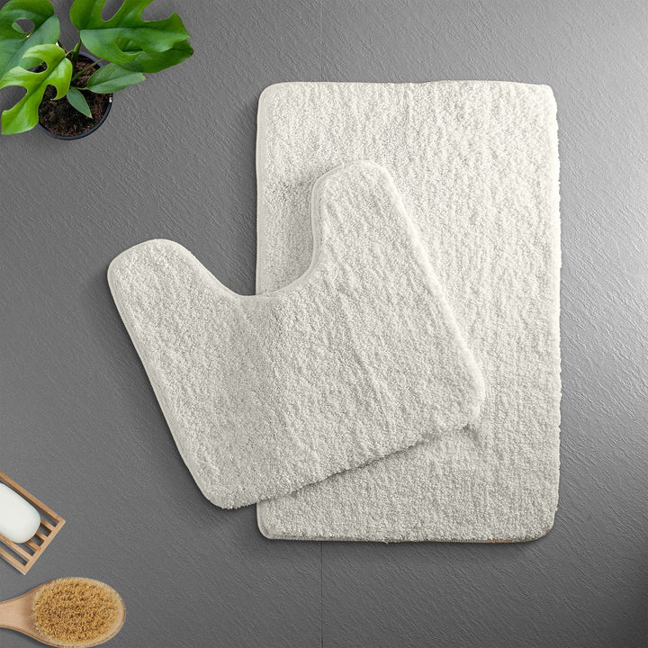 Kalsten | PlushHaven Bath Mat – Ultra Soft Microfiber Non-Slip Mat with Quick Water Absorption