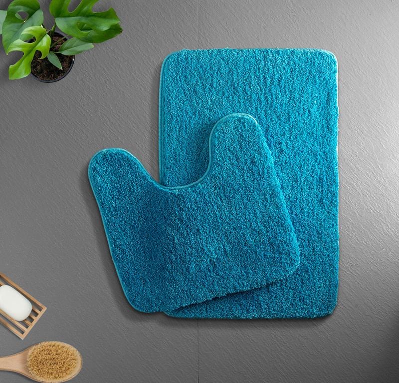 Kalsten | PlushHaven Bath Mat – Ultra Soft Microfiber Non-Slip Mat with Quick Water Absorption