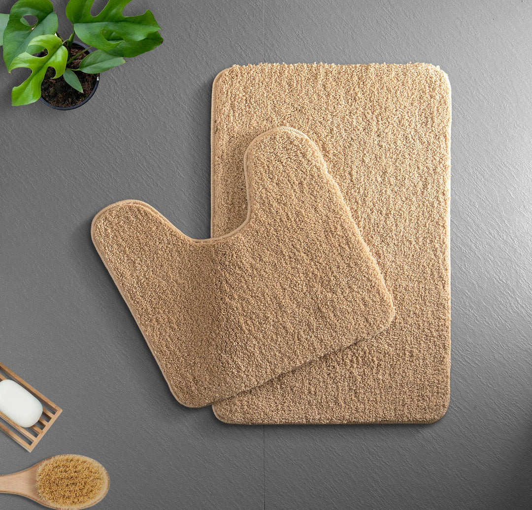 Kalsten | PlushHaven Bath Mat – Ultra Soft Microfiber Non-Slip Mat with Quick Water Absorption