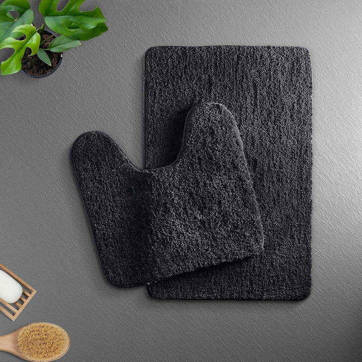 Kalsten | PlushHaven Bath Mat – Ultra Soft Microfiber Non-Slip Mat with Quick Water Absorption