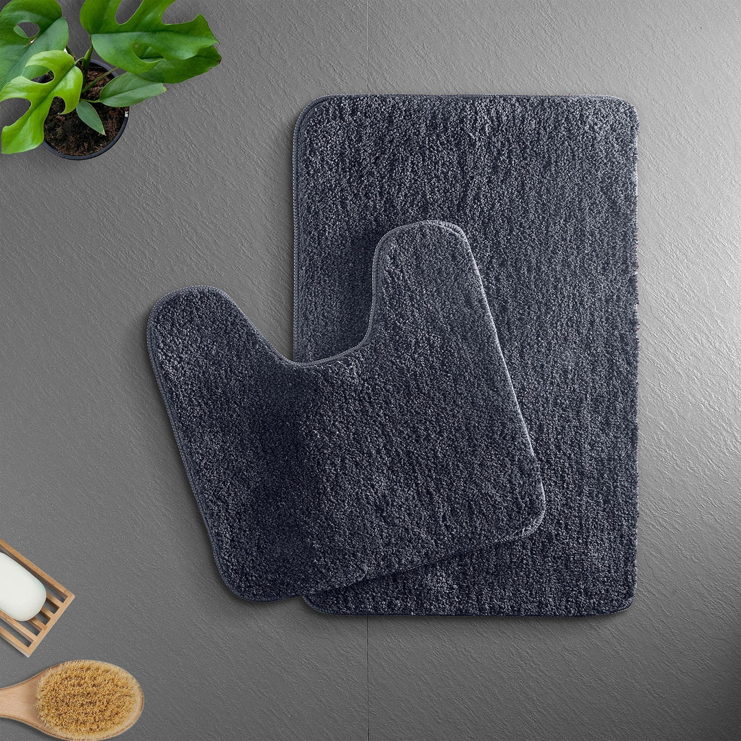 Kalsten | PlushHaven Bath Mat – Ultra Soft Microfiber Non-Slip Mat with Quick Water Absorption