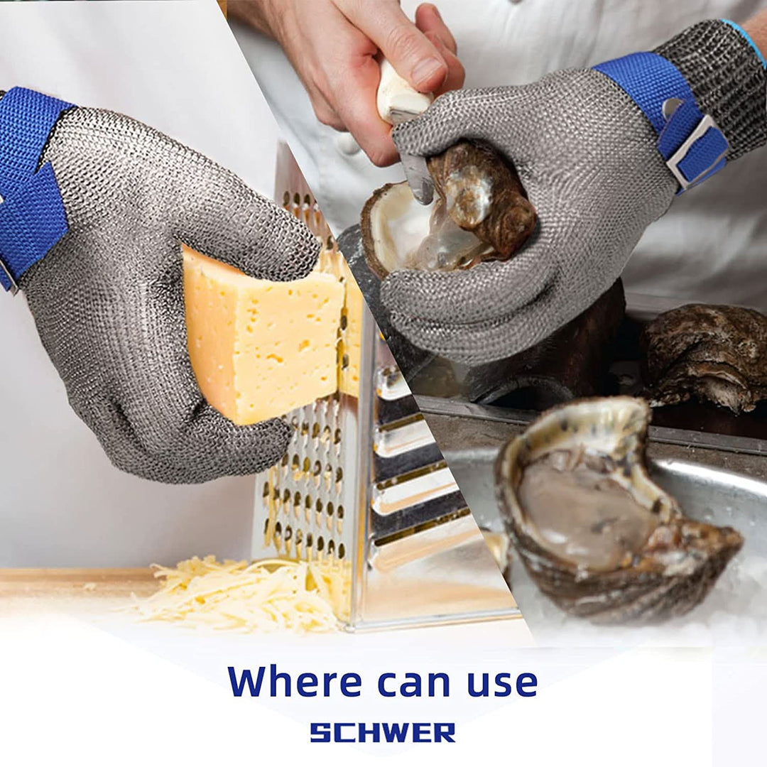 Kalsten | Stainless Steel Safety Gloves with Maximum Cut Resistance