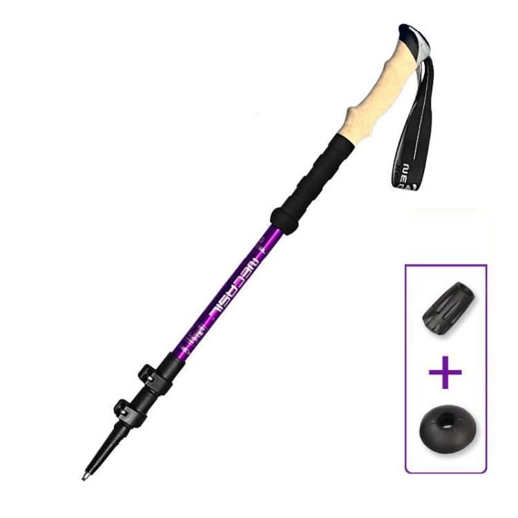 Kalsten | Joint-friendly trekking poles with anti-shock system made of carbon
