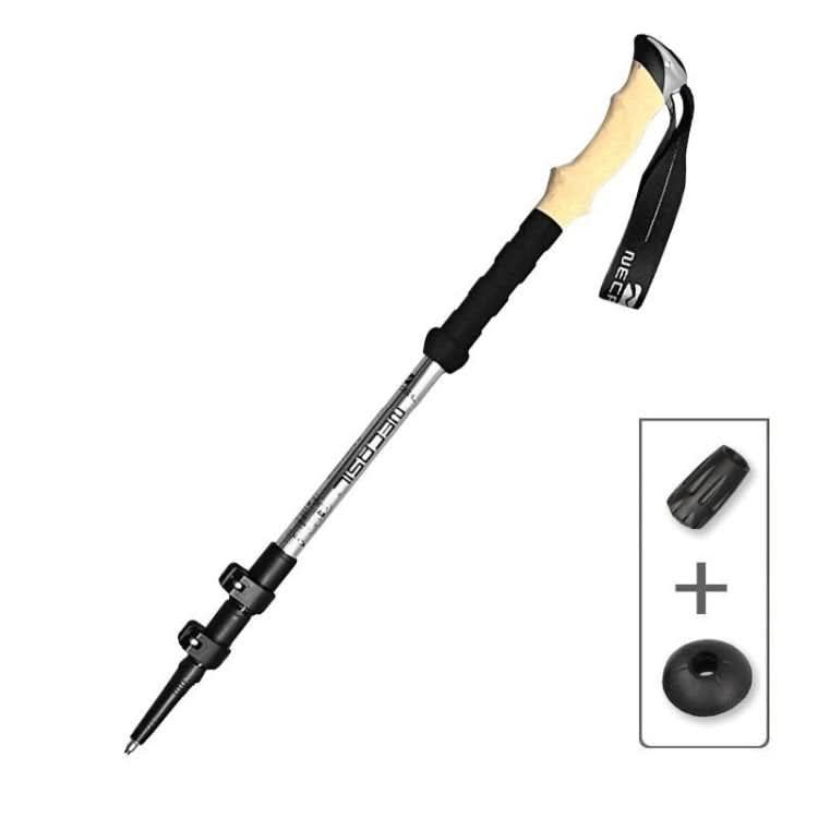 Kalsten | Joint-friendly trekking poles with anti-shock system made of carbon