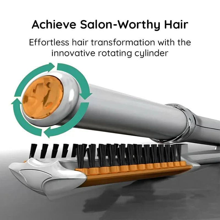 Kalsten | 2-in-1 Rotating Hair Brush for Styling and Smoothing