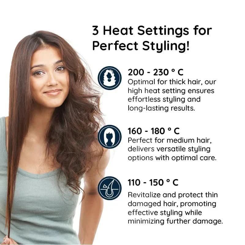 Kalsten | 2-in-1 Rotating Hair Brush for Styling and Smoothing